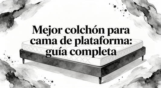 Best mattress for platform bed frame: guía completa
