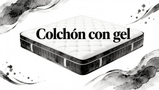 Mattress with gel