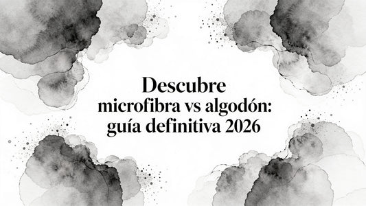 Descubre microfiber vs cotton: guía definitiva 2026