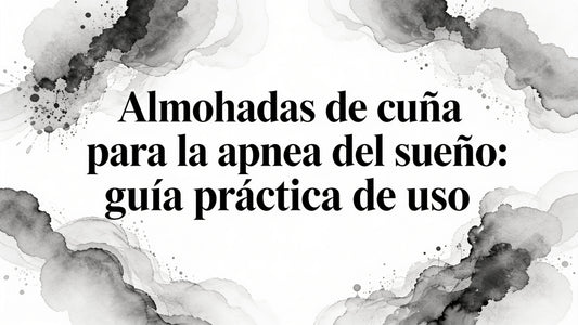 Pillow wedges for sleep apnea: guía práctica de uso