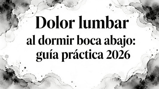 Sleeping stomach lower back pain: guía práctica 2026