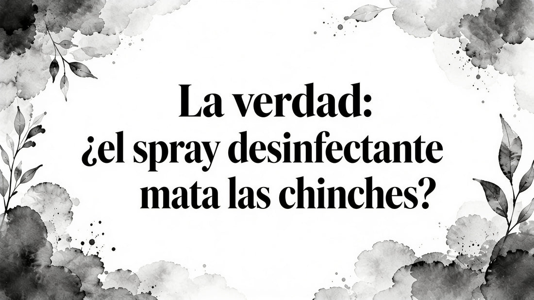 La verdad: ¿ will disinfectant spray kill bed bugs